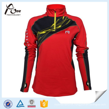 Wholesale Sublimation Women Running Shirts Sportswear